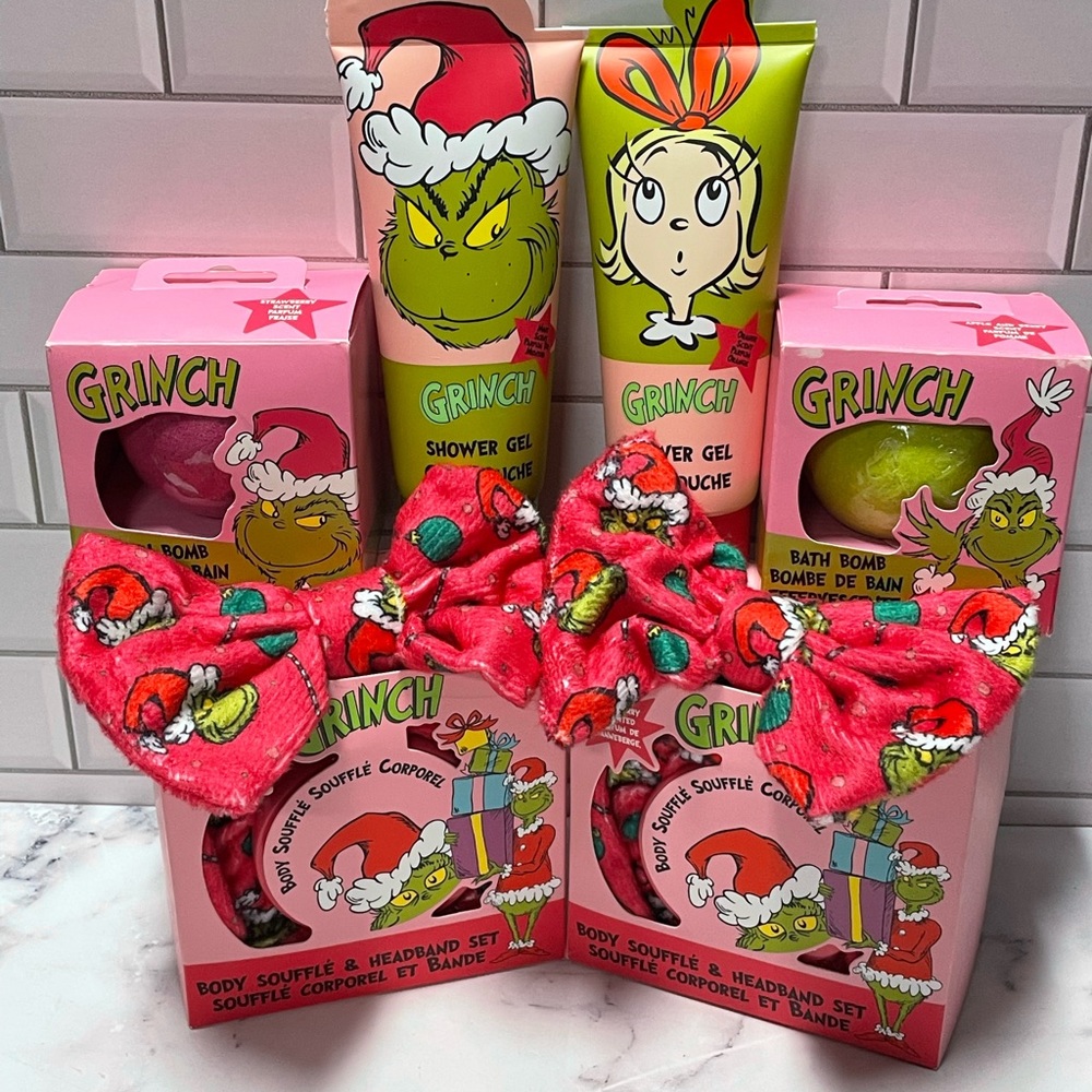 Grinch Bath Gift Set